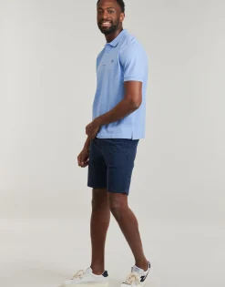 Gant - REG SHIELD SS PIQUE POLO Bleuciel Discount