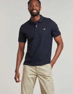 Gant - REG SHIELD SS PIQUE POLO< T-shirts & Polos