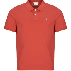 Gant T-shirts & Polos^- REG SHIELD SS PIQUE POLO