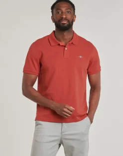 Gant T-shirts & Polos^- REG SHIELD SS PIQUE POLO