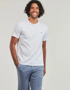 Gant T-shirts & Polos^- REG SHIELD SS T-SHIRT