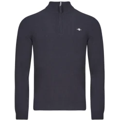 Gant Sweats & Polaires^- SUPERFINE LAMBSWOOL HALF ZIP