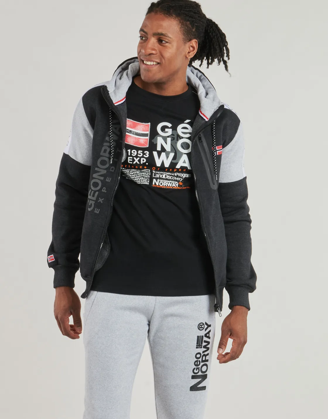 Geographical Norway - FAGOZIP Gris New