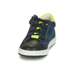 Geox - B BIGLIA B. B - NAPPA+DENIM SL Marine