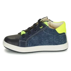 Geox - B BIGLIA B. B - NAPPA+DENIM SL Marine