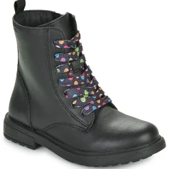 Geox - J ECLAIR GIRL Noir Discount