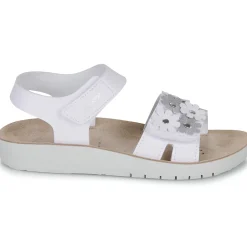 Geox - J SANDAL COSTAREI GI Blanc Sale