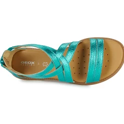 Geox - J SANDAL KARLY GIRL Bleu Hot