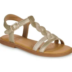 Geox - J SANDAL KARLY GIRL Doré Outlet