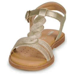 Geox - J SANDAL KARLY GIRL Doré Outlet