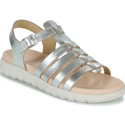 Geox - J SANDAL SOLEIMA GIR Argenté