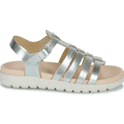 Geox - J SANDAL SOLEIMA GIR Argenté