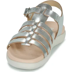 Geox - J SANDAL SOLEIMA GIR Argenté
