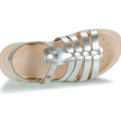 Geox - J SANDAL SOLEIMA GIR Argenté