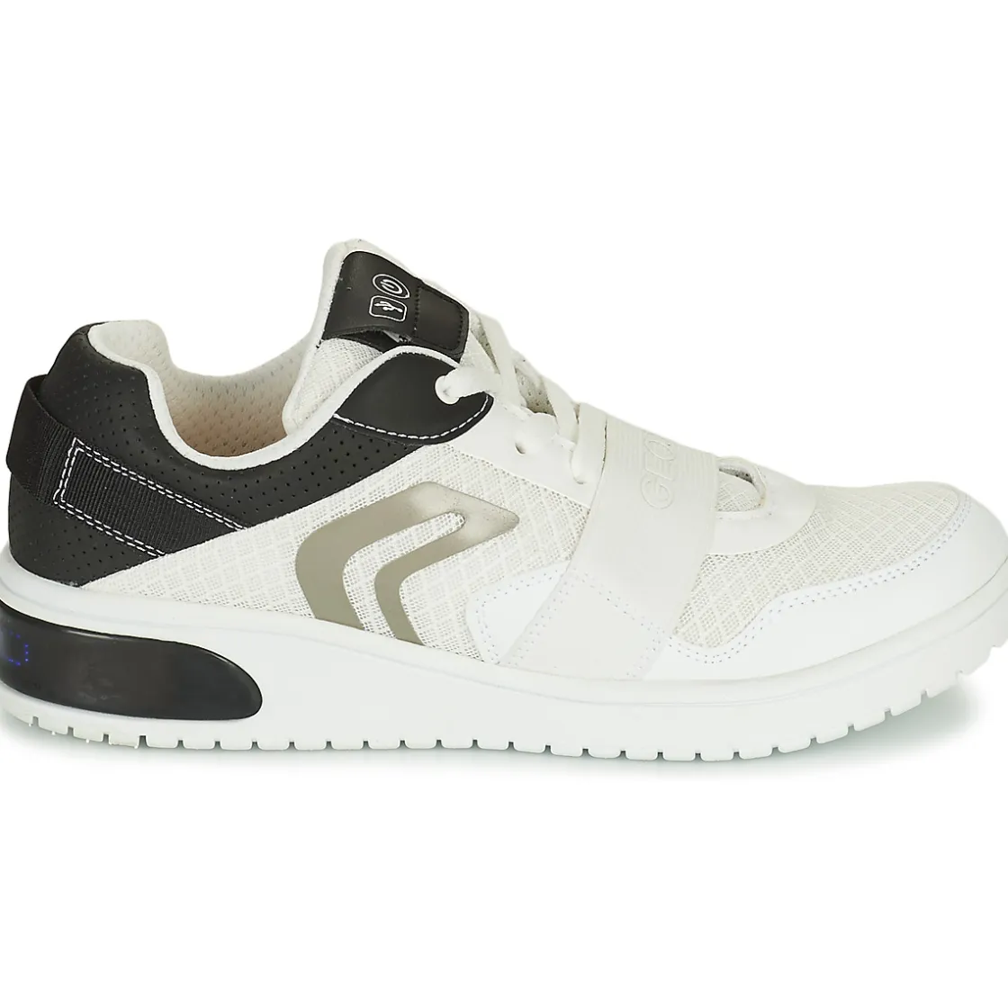 Geox - J XLED B. B - MESH+GEOBUCK< Baskets Mode