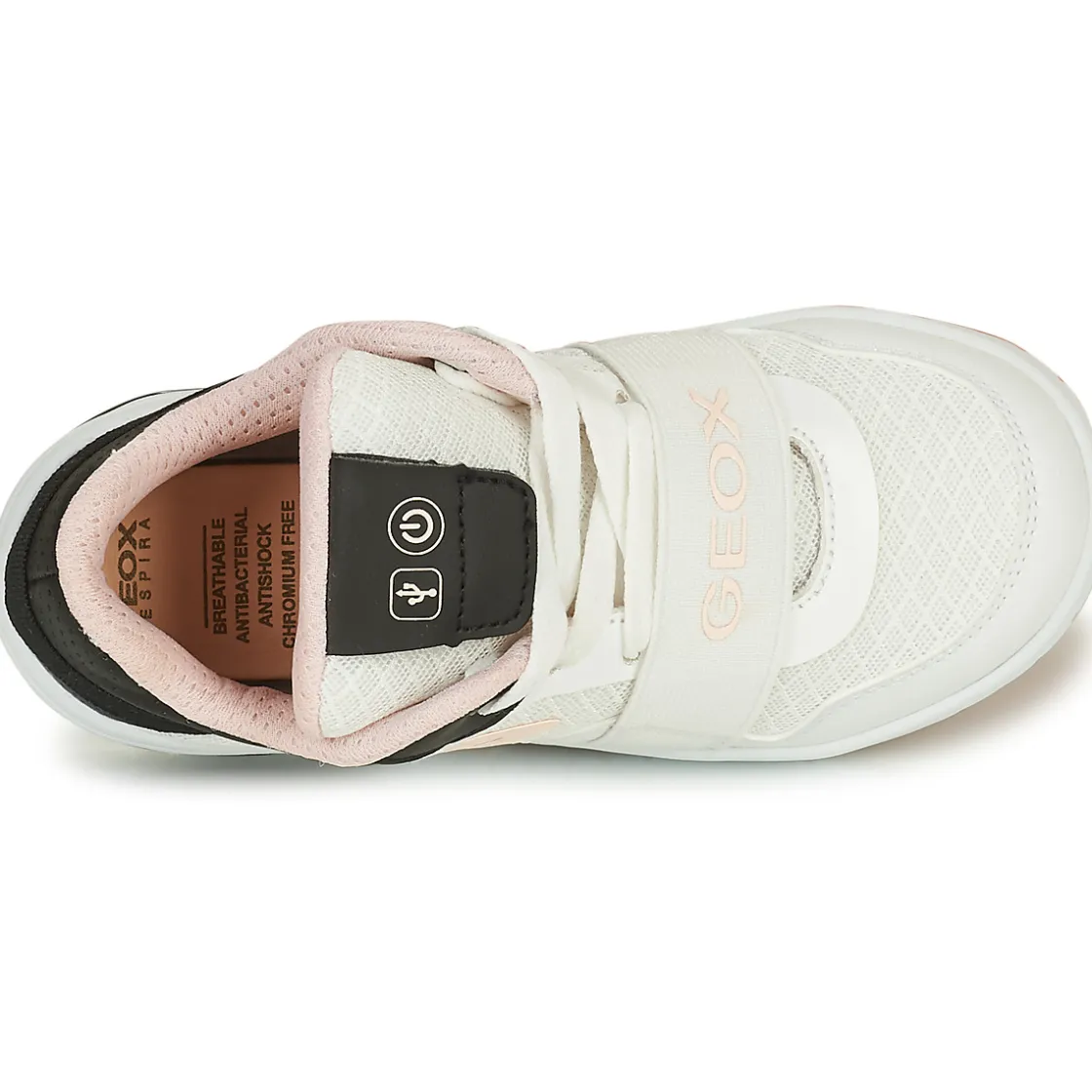Geox Baskets Mode^- J XLED G. A - MESH+ECOP BOTT