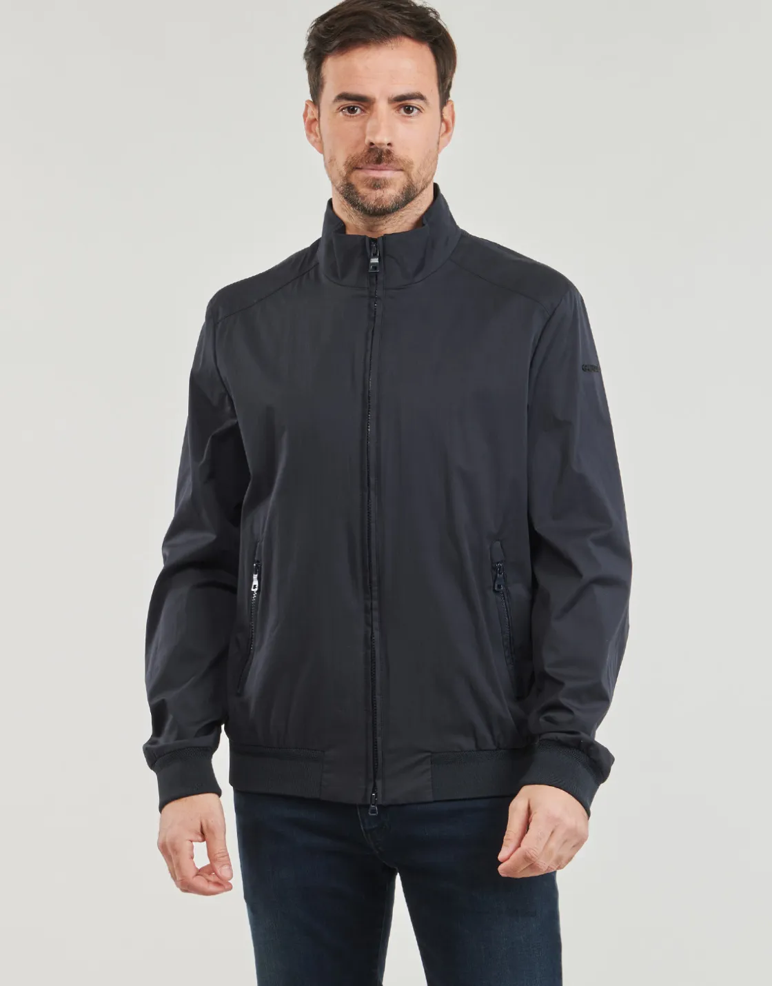 Geox - M EOLO BOMBER STRETCH MIXED< Vestes