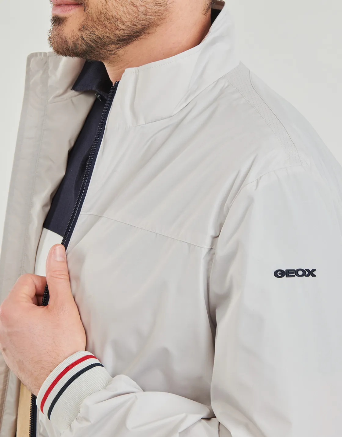 Geox - M JHARROD BOMBER Gris New