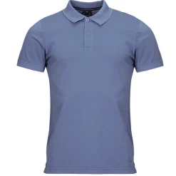 Geox - M POLO JERSEY Bleu Discount