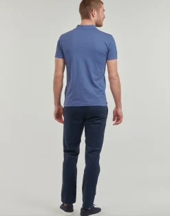 Geox - M POLO JERSEY Bleu Discount