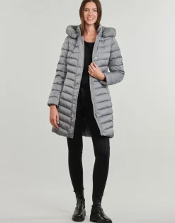 Geox - W BETTANIE LONG JKT Gris Best