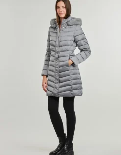 Geox - W BETTANIE LONG JKT Gris Best