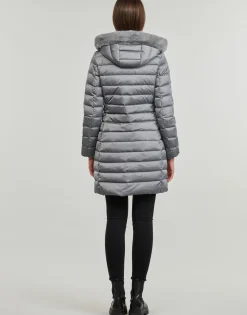 Geox - W BETTANIE LONG JKT Gris Best