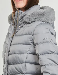 Geox - W BETTANIE LONG JKT Gris Best