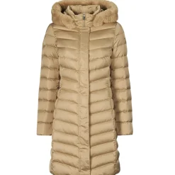 Geox - W BETTANIE LONG JKT Beige