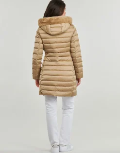 Geox - W BETTANIE LONG JKT Beige