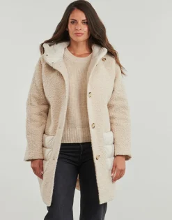 Geox - W CALITHE LONG COAT Beige