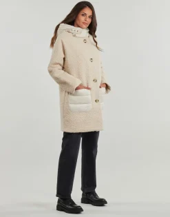 Geox - W CALITHE LONG COAT Beige