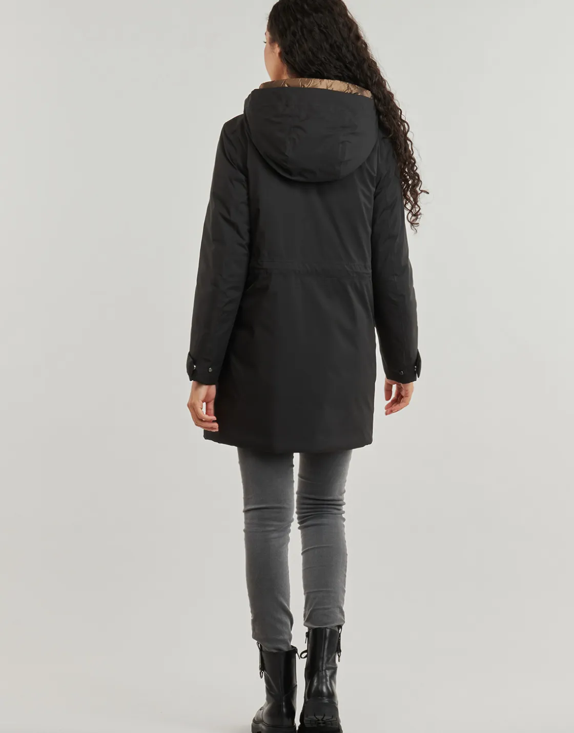 Geox - W FELICITY ABX LONG Noir Outlet