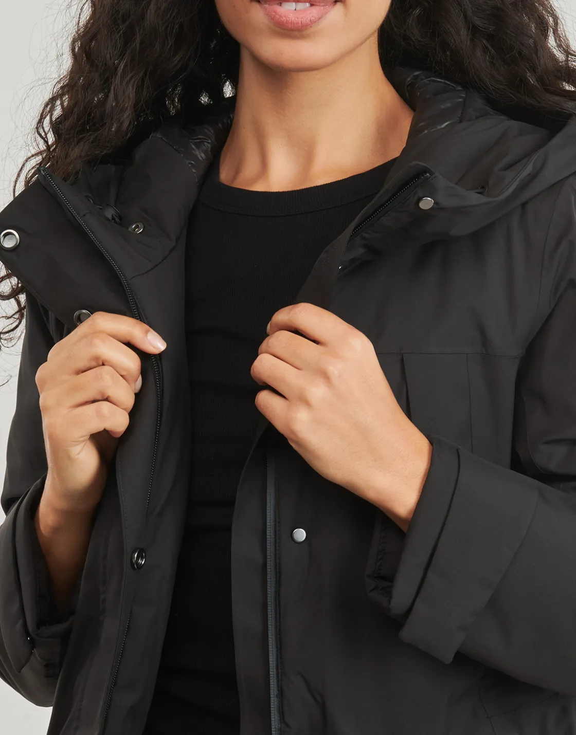 Geox - W FELICITY ABX LONG Noir Outlet