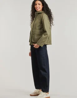 Geox - W ILDE PARKA Kaki Outlet