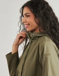 Geox - W ILDE PARKA Kaki Outlet