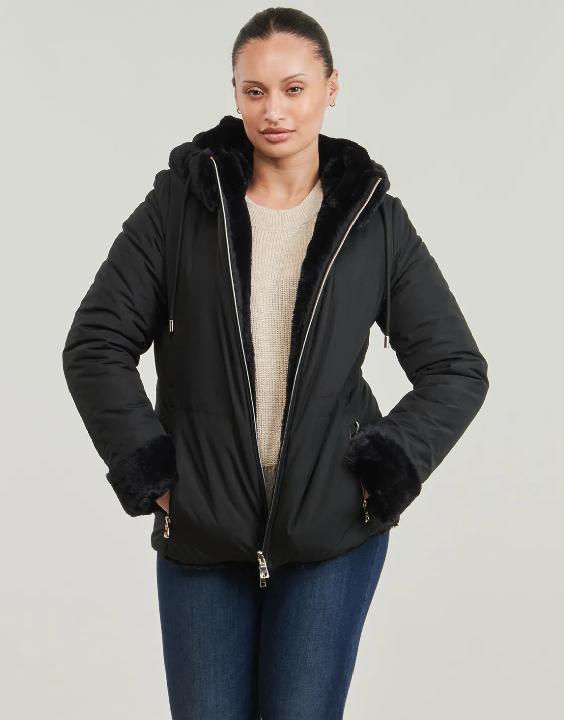 Geox - W KAULA MID JKT< Manteaux