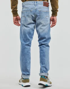 G-Star Raw - 3301 REGULAR TAPERED Bleu Clearance