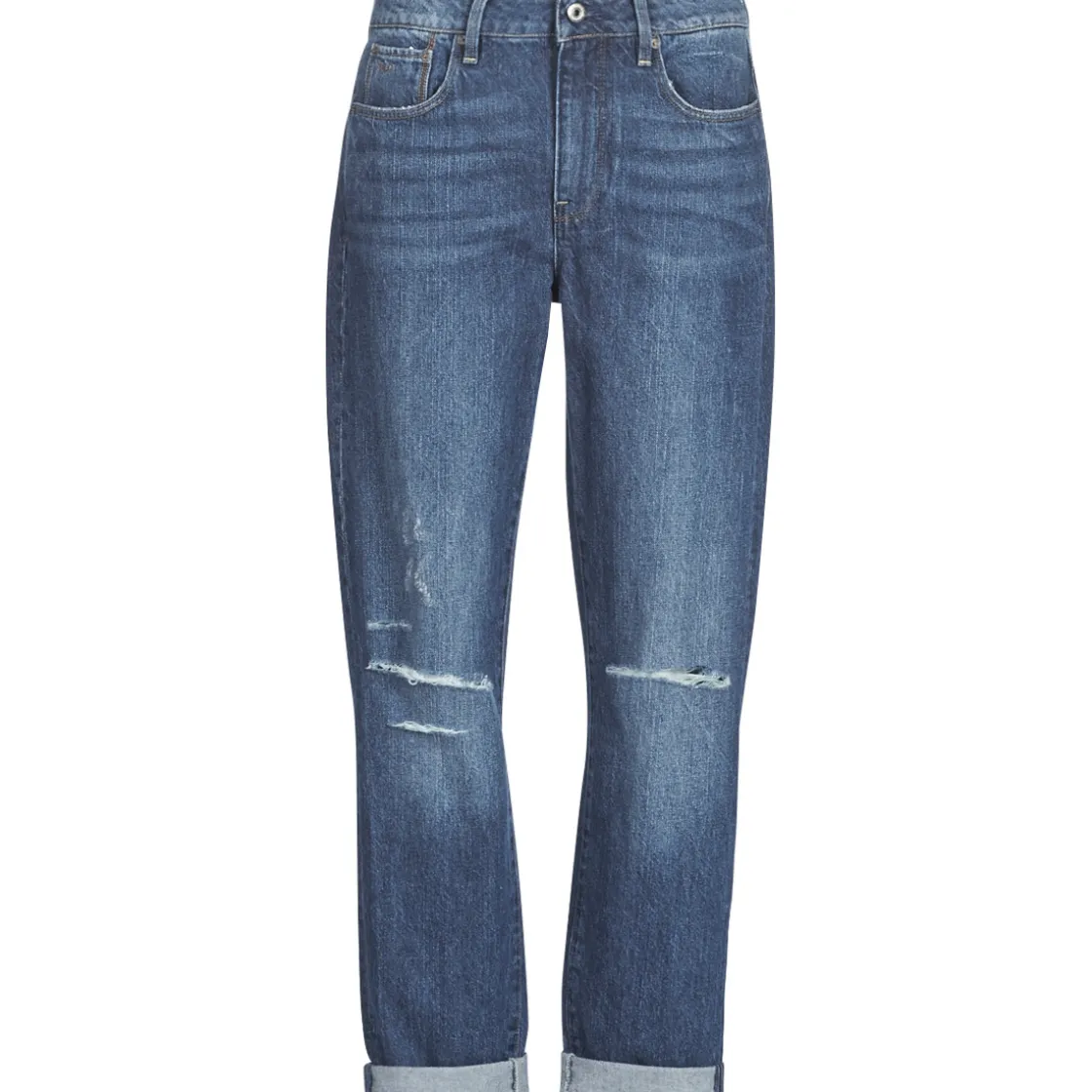 G-Star Raw - 3302 SADDLE MID BOYFRIEND< Jeans