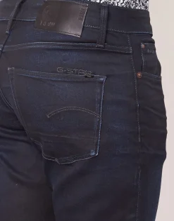 G-Star Raw - 3302 SLIM Bleu Discount