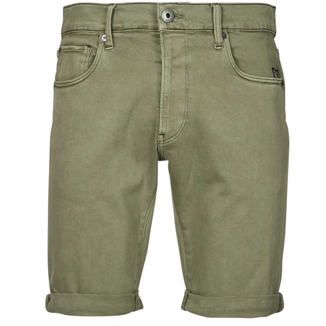 G-Star Raw - 3301 slim short Kaki Online