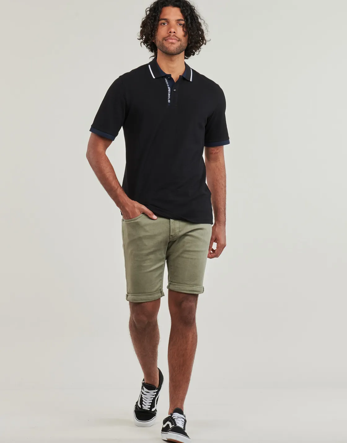 G-Star Raw - 3301 slim short Kaki Online