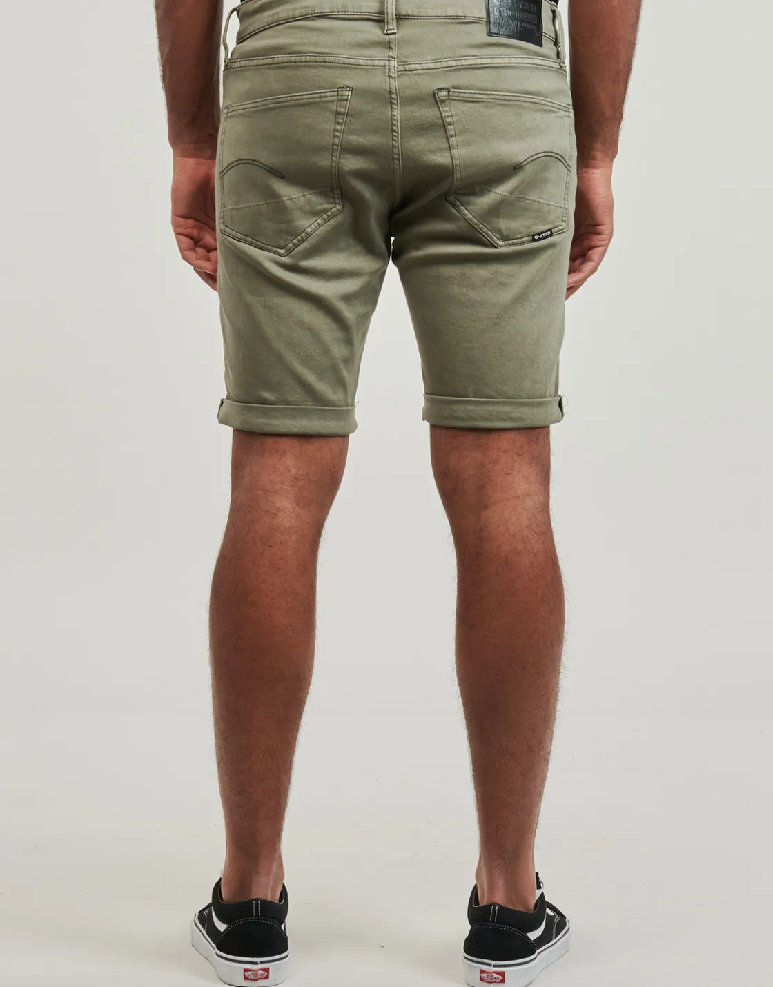 G-Star Raw - 3301 slim short Kaki Online