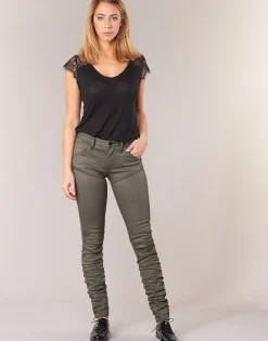 G-Star Raw - 5620 STAQ 3D MID SKINNY COJ WMN Kaki Clearance