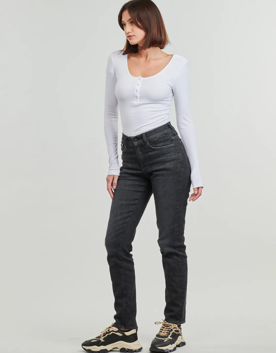 G-Star Raw Jeans^- ACE 2.0 SLIM STRAIGHT WMN