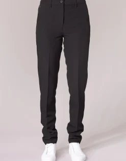 G-Star Raw - BRONSON HIGH SKINNY PIPING CHINO Noir Best