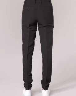 G-Star Raw - BRONSON HIGH SKINNY PIPING CHINO Noir Best