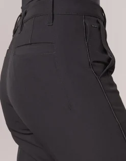 G-Star Raw - BRONSON HIGH SKINNY PIPING CHINO Noir Best