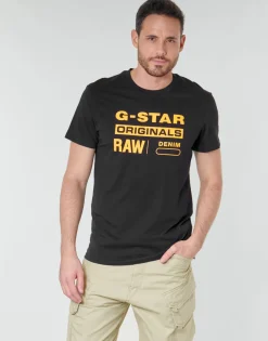 G-Star Raw - COMPACT JERSEY O< T-shirts & Polos
