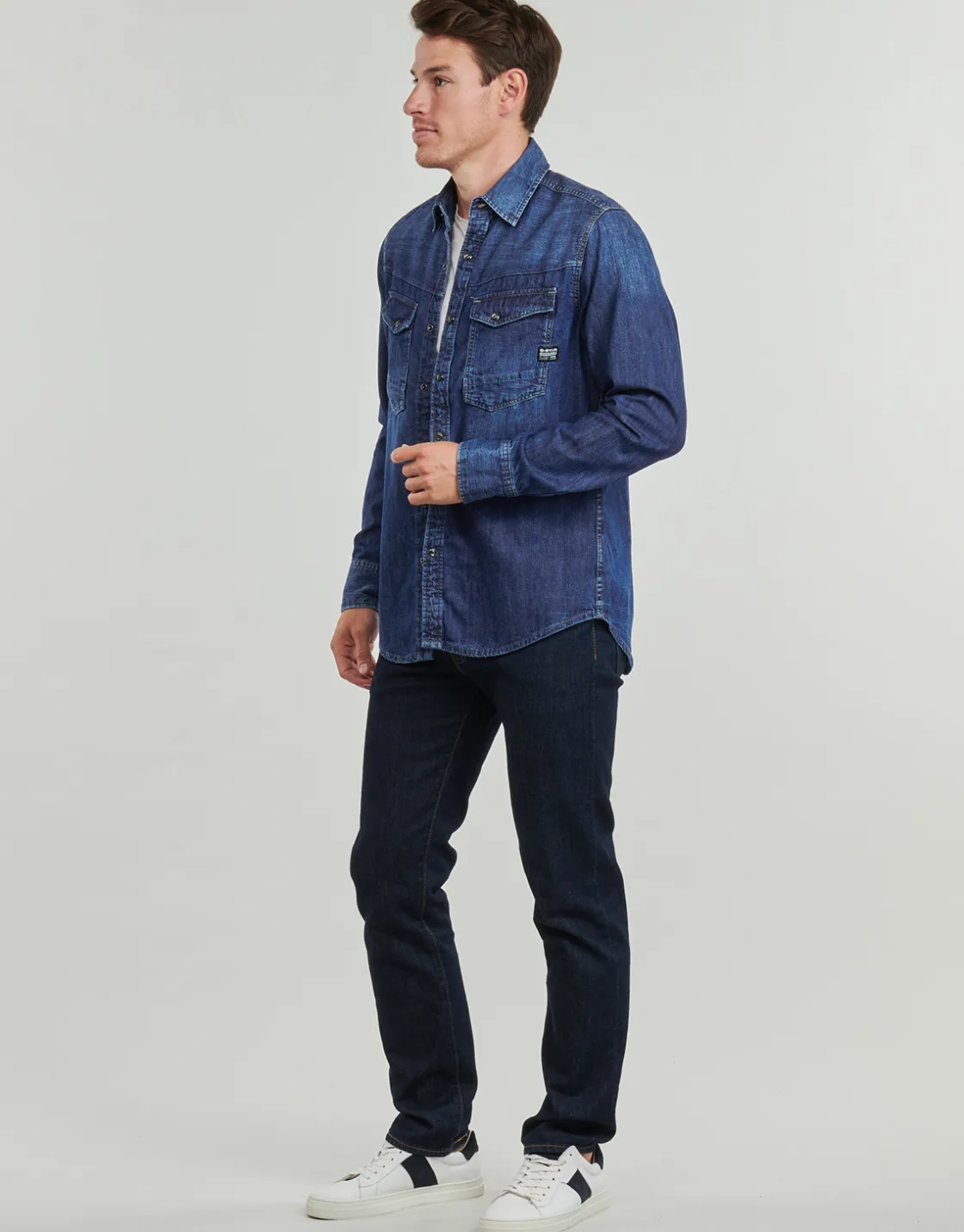 G-Star Raw Chemises^- DAKOTA SLIM SHIRT LS